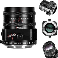 7artisans 50 mm F1.4 Tilt Shift Lens Half Format APS-C Large Aperture Prime Tilt Camera Lens Manual