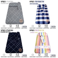 Single Corner Rubber Bed Sheet Set 80x200x25 - 80x200x30