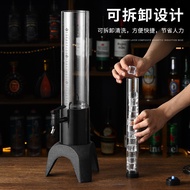 DW Juice Beer Tower LED Ice Tube Cold Drink Beverage Dispenser Bekas Air Menara Balang Air Cylinder 
