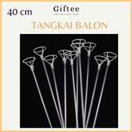 Foil BALLOON STICK 40 CM BALLOON HANDLE BALLOON STICK BALLOON HANDLE BALLOON CUP BALLOON STICK BALLO
