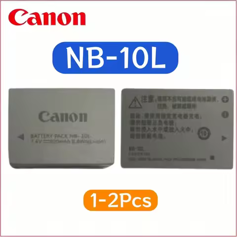 1-4Pcs Original NB-10L Battery 920mAh 3.7V For Canon G1X G15 G16 SX40 SX50 SX60 HS Digital Camera Re