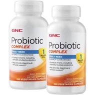 GNC Probiotic Complex Daily Need - 1 Billion CFUs - Twin Pack