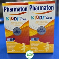Pharmaton Kiddi CL Syrup 2x100ml / 100ml [exp: 3/25] selera makan, immune system |