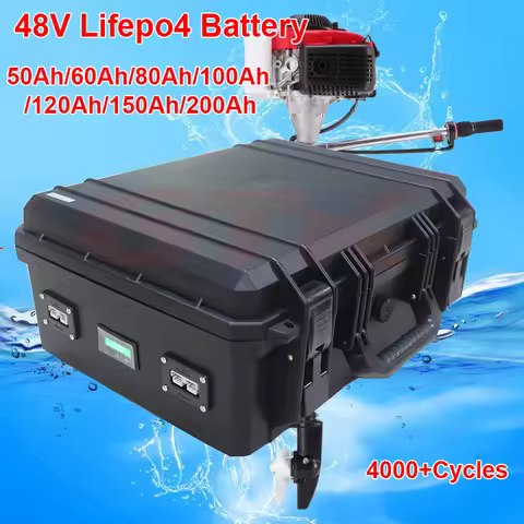 Gtk 48V 100ah lithium battery lifepo4 51.2V 200Ah 150Ah 120Ah 80Ah 50Ah Lifepo4 batterie for gem car