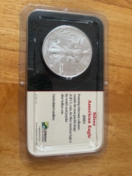 2001 美國鷹揚1盎司銀幣