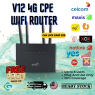 24Hour ShipOut V12 WiFi Home Modem Router High Speed 3G 4G LTE CPE Router