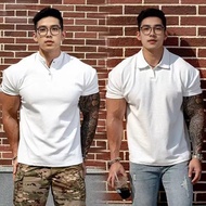 [H2O] American Sports Short-Sleeved Men POLO Lapel t-Shirt Summer Fitness Quick-Drying Breathable To