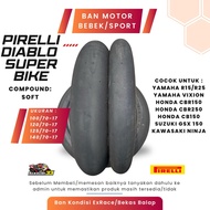 Sport Motorcycle Tires R25, Ninja, CBR Pirelli DiabloSuperbike 100/70-17/ 140/70-17