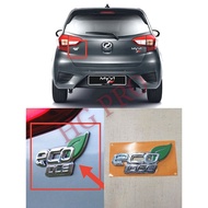 ORIGINAL PERODUA MYVI AXIA/BEZZA REAR BOOT EMBLEM LOGO ECO IDLE