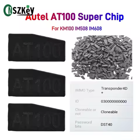 CNSZKEY Autel AT100 Super Chip Compatible With KM100/KM100E, IM508/IM508S Series, and IM608/ IM608 P