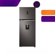 ##New2022 Lg 2-Door Refrigerator (13.9 Cubic Feet Black Steel) Model Gn-F392Pxak.Ablplmt##