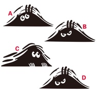 Car Sticker Peeking Monster Auto Dune Monster Car Sticker Peeking Monster Sticker Laser