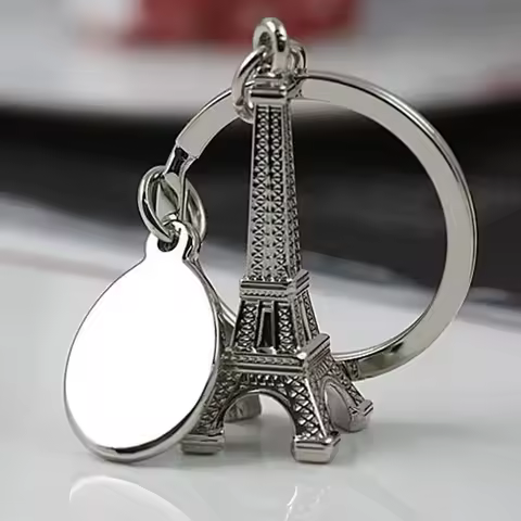 Torre Eiffel Tower Keychain For Keys Souvenirs Paris Tour Eiffel Keychain Key Chain Key Ring Decorat