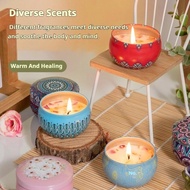 15H Soy Wax Mini Candle in Printed Tin+ Gift Box