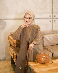 GAMIS TERBARU SYARI TRENDI BRANDED PRODUK PREMIUM GREESA DRESS SHARAREA