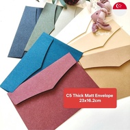 C5 Envelope Matt 250gsm A5 Wedding Envelope Invitation CNY Greeting Card Envelope Wedding Card