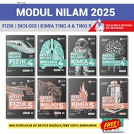 NILAM *EDISI GURU* Modul Fizik Kimia Biologi Tingkatan 4 5 (2025) Dwibahasa