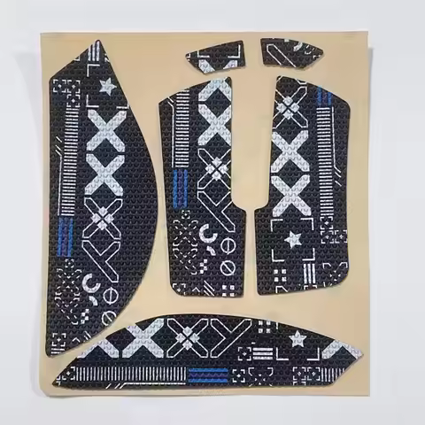 Sweat Absorption Mouse Protective Sticker Wear Resistant Antiskid Mouse Print Stickers for RAZER DEA