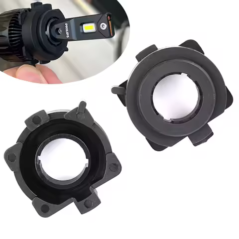 H7 LED Headlight Bulb Holder Adapter Socket Base Holders Clip G14H-51-0X7 for Mazda 3 5 6 MX-5 CX-5 