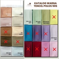 KAIN METERAN SUTRA BAMBOO 50S ORGANIC POLOS LEBAR 250 CM WARNA SAGE GREEN COFFE GREY COOL MINT MAUVE
