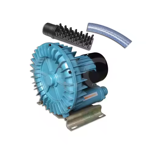 180W 540L/min RESUN GF-180C High Pressure Electric Turbo Air Blower Aquarium Seafood Air Compressor 