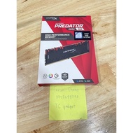(2nd Hand Product) DDR4(3200)32GB (16GBX2) Kingston (Hyper-X PREDATOR/HX432C16PB3AK2/32)