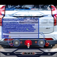 TOWING BAR ARB FULL PLAT BAJA + LED SOROT PAJERO SPORT/TRITON