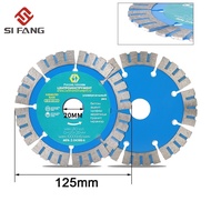 SI FANG 5 inch Premium Diamond Saw Blade Circular Cutting Wheel 125 X 20mm Dry / Wet Stone Concrete 