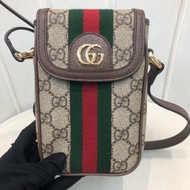Gucci 日字袋 電話袋 証件袋 XA437