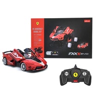 Rastar Ferrari FXXK Evo 1/18 Remote Control Assembly Model Kit - White