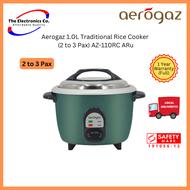 Aerogaz 1.0L Traditional Rice Cooker  (2 to 3 Pax) AZ-110RC ARu