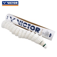 ลูกแบดมินตัน Victor Victory ของแท้สีทองเบอร์3ทนทานต่อ GD3มือใหม่ลูกเป็ดสำหรับฝึก12แพ็ค