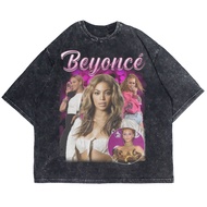 Patternmerch "Beyonce" Oversize T-shirt | Washed tee | Vintage T-shirt | Retro retro