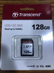 點子電腦-北投◎創見Transcend 128G UHS-I SD 300S C10 V30 4K 大卡記憶卡◎820元