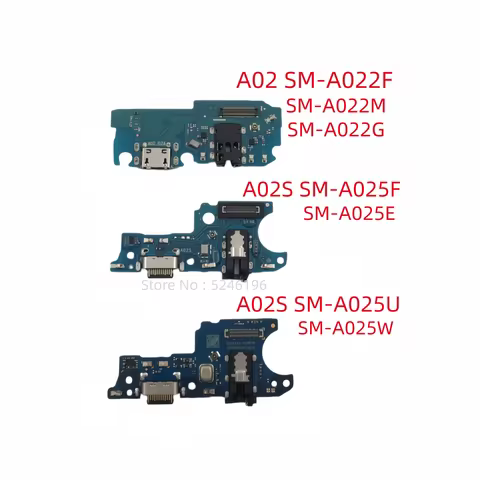 1pcs USB Charging Port Base Connector For Samsung Galaxy A02 SM-A022F SM-A022M SM-A022G A02S SM-A025