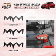 XTREME AUTO New Myvi gen3 2018-2024 car logo word emblem accessories