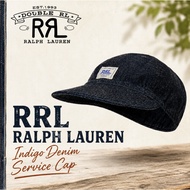RRL Ralph Lauren Indigo Denim Service Cap
