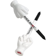 // BINGO Golf Middle Finger Tee 12pcs 1 Box Gift Rack