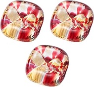 Aderia Tsugaru Vidro F-79800 Chopsticks Rest, 1.4 x 0.6 inches (3.5 x 1.5 cm), 3 Pieces, Apple Made 