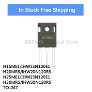 5Pcs  H15ME1 IHW15N120E1 H20MR5 IHW20N120R5 H25ME1 IHW25N120E1 H30MR5 IHW30N120R5 TO-247 IC In Stock