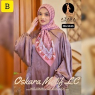 [PART 4] Jilbab Segi Empat Azara Motif Laser Cut / Hijab Segi Empat