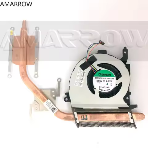 Original Laptop Cpu Cooling Fan Heatsink for Asus X556 X556U X556UB X556UQ A556U A556 K556 K556U A45