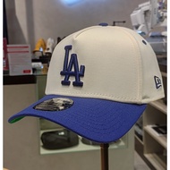 New Era 39Thirty A-Frame Cut N Paste Los Angeles Dodgers White Blue Cap 100% Original