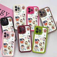 Casing For Honor X9A 5G / X9B 5G Happy Camera Crayon Shin-chan Cute Phone Case Shockproof Silicone C