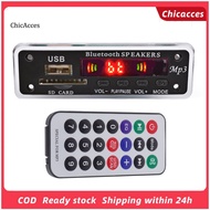 ChicAcces Car Speaker FM Radio Security Digital Card Wireless Bluetooth-compatible MP3 Decoder Module