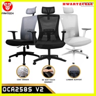 [HWARTZ] Fantech OCA258S V2 OCA-258S OCA 258S Ergonomic Chair Adjustable Armrest Office Chair