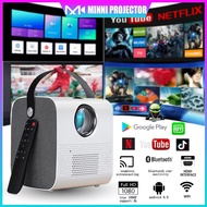A9 Projector 4K Ultra HD 3000 Lumens Built-in App Android Box Mini Wireless Projector for Phone TV Box Laptop Projector投影仪投影機