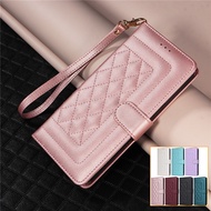 New Casing for Samsung A10 A20 A30 A21s A22 A32 A50 A51 A70 A71 A72 A7 A8 2018 Rose Gold Flip Stand Leather Wallet Case Cover