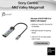J5create JCA157 USB-C to HDMI 2.1 8K Adapter Type C To HDMI Adapter 8K 60Hz Male To Female Converter