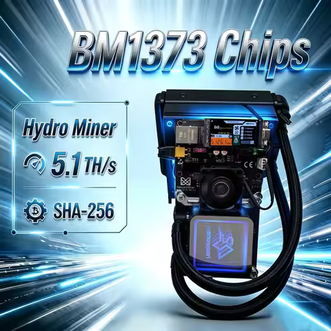 Nexus S1-1 Hydro 5Th/s BTC Solo Miner With Latest 1*BM1373 Asic Chip 70W Nexus S1 High Efficiency Lu